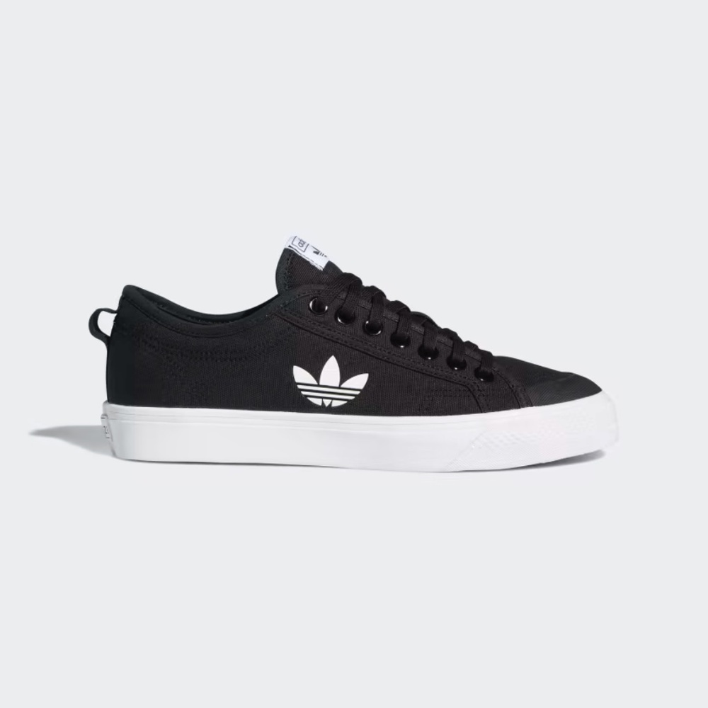 adidas Nizza Trefoil Canvas Unisex Shoes, Mens 5.5; Women's 7